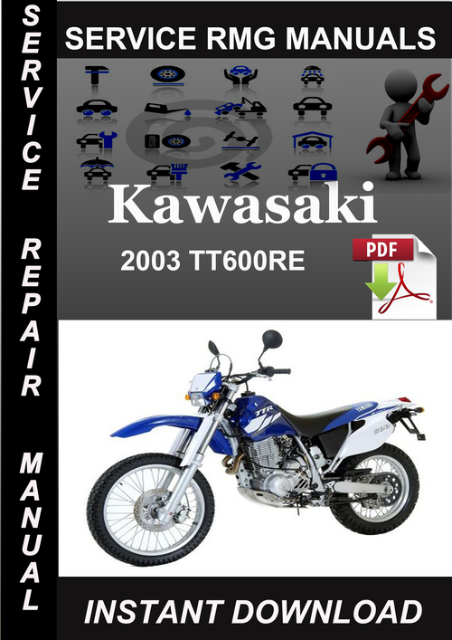 Product picture 2003 Yamaha TT600RE Service Repair Manual Download