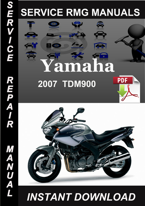Product picture 2007 Yamaha TDM900 Service Repair Manual Download