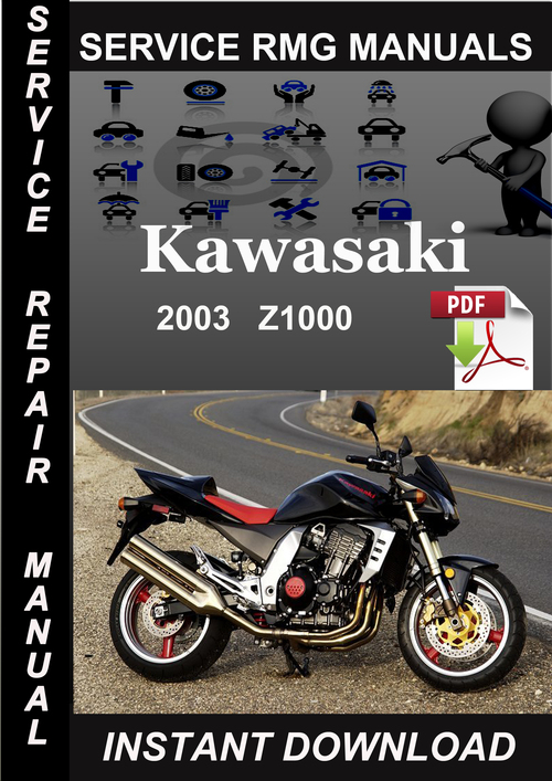 Product picture 2003 Kawasaki Z1000 Service Manual Download