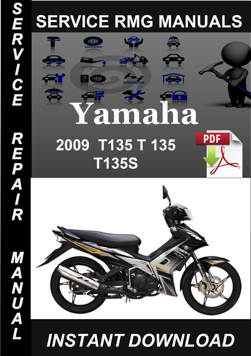 Product picture 2009 Yamaha T135 T 135 T135S Service Repair Manual Download