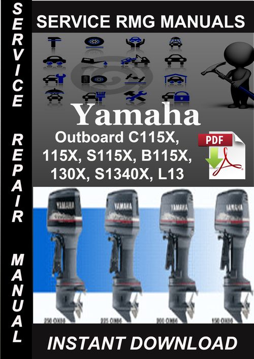 Product picture Yamaha Outboard C115X, 115X, S115X, B115X, 130X, S1340X, L13