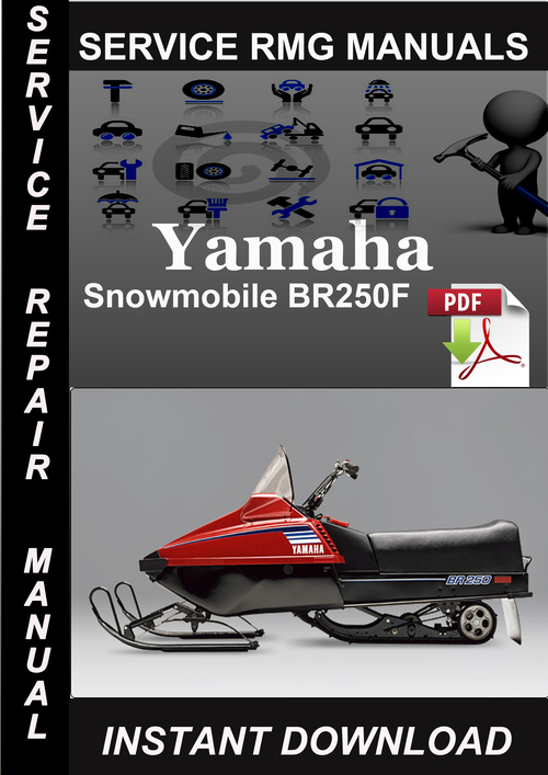 Product picture Yamaha Snowmobile BR250F Service Repair Manual Download