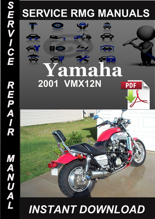Product picture 2001 Yamaha VMX12N Service Repair Manual Download