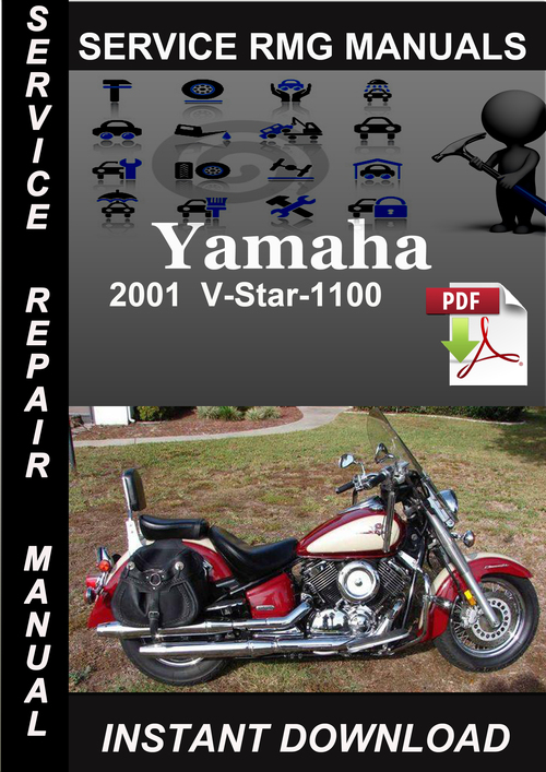Product picture 2001 Yamaha V-Star-1100 Service Repair Manual Download