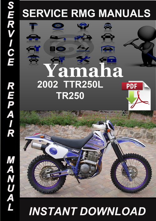 Product picture 2002 Yamaha TTR250L TR250 Service Repair Manual Download