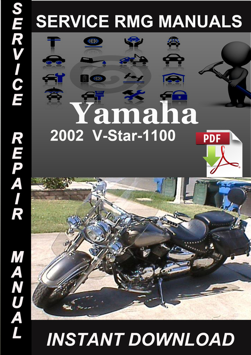 Product picture 2002 Yamaha V-Star-1100 Service Repair Manual Download
