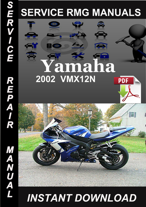 Product picture 2002 Yamaha VMX12N Service Repair Manual Download