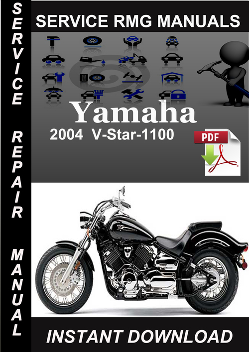 Product picture 2004 Yamaha V-Star-1100 Service Repair Manual Download