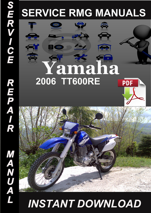Product picture 2006 Yamaha TT600RE Service Repair Manual Download
