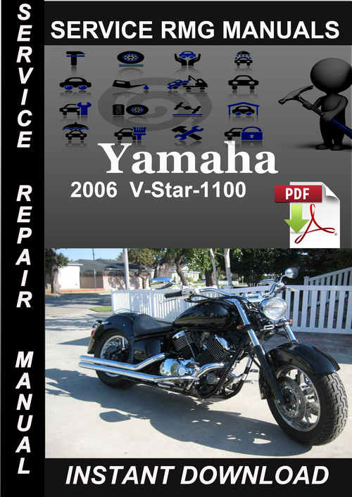Product picture 2006 Yamaha V-Star-1100 Service Repair Manual Download