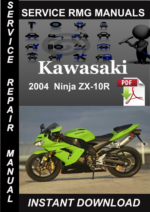 Product picture 2004 Kawasaki Ninja ZX-10R Service Repair Manual Download