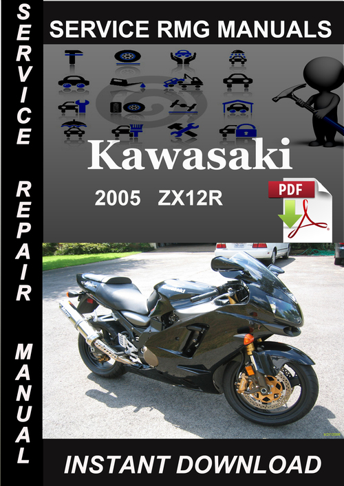 Product picture 2005 Kawasaki ZX12R Ninja Service Repair Manual Download