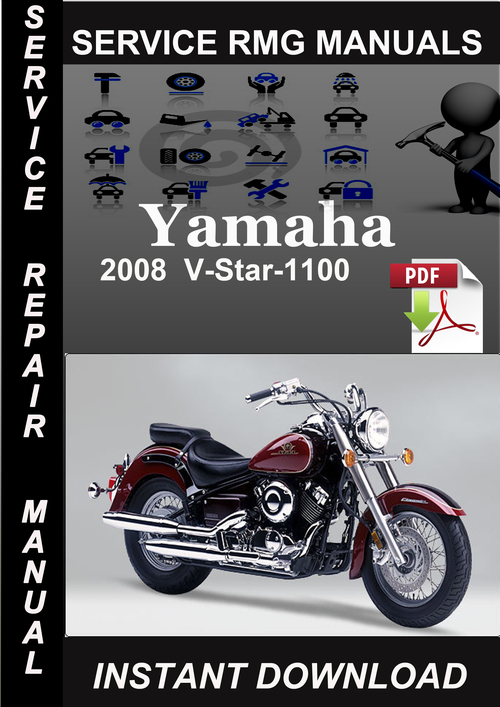 Product picture 2008 Yamaha V-Star-1100 Service Repair Manual Download