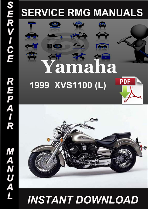 Product picture 1999 Yamaha XVS1100 (L) Service Repair Manual Download