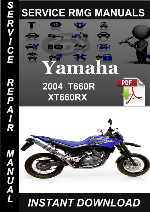 Product picture 2004 Yamaha XT660R XT660RX Service Repair Manual Download