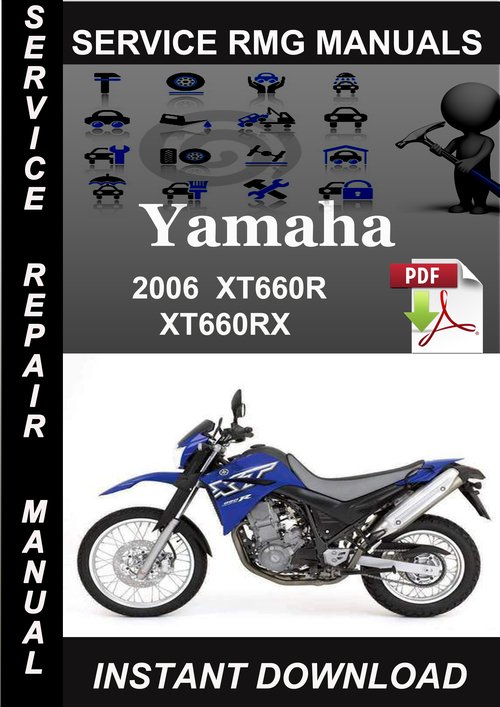 Product picture 2006 Yamaha XT660R XT660RX Service Repair Manual Download