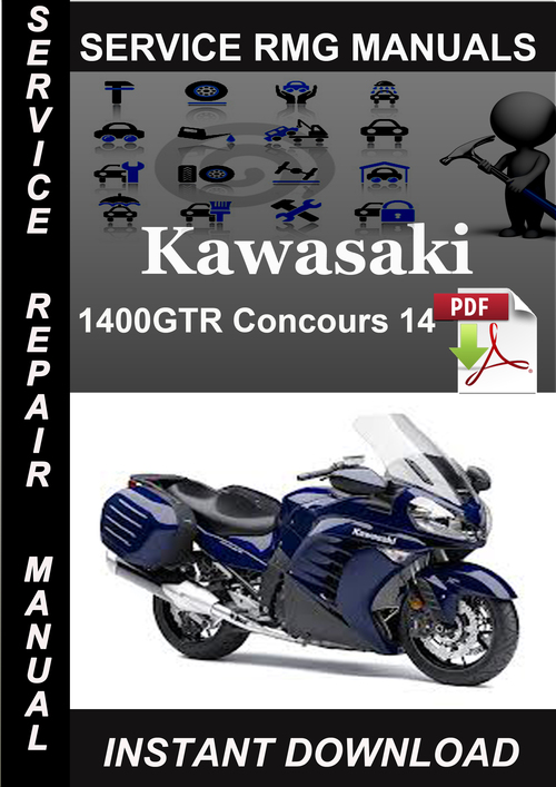 Product picture Kawasaki 1400GTR Concours 14 Service Repair Manual Download