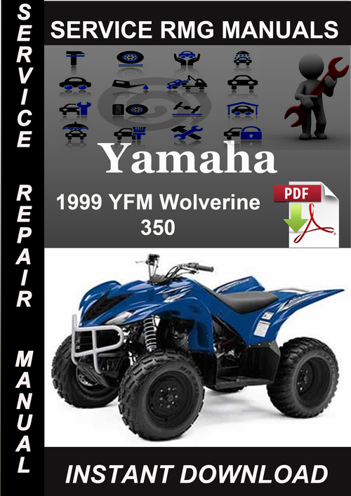 Product picture 1999 Yamaha YFM Wolverine 350 Service Repair Manual Download