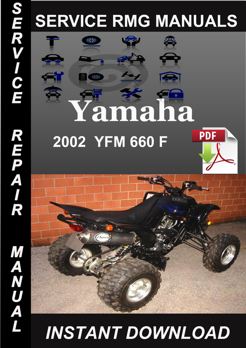 Product picture 2002 Yamaha YFM 660 F Service Repair Manual Download