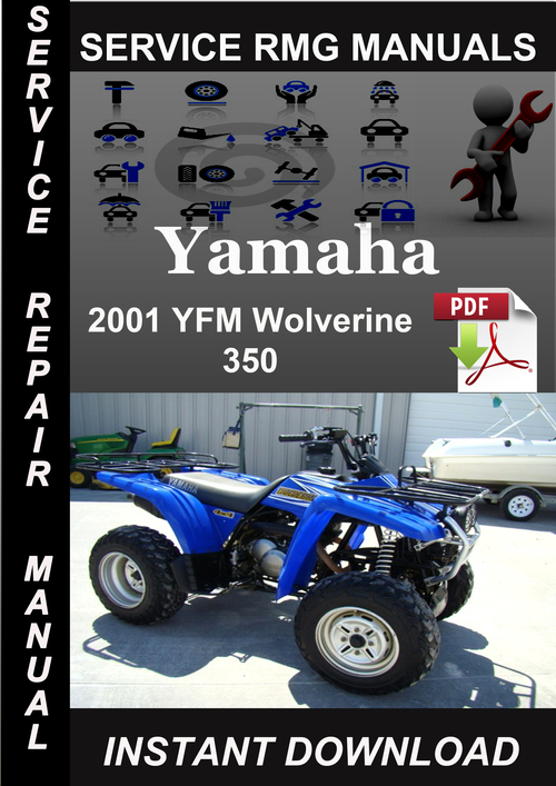 Product picture 2001 Yamaha YFM Wolverine 350 Service Repair Manual Download