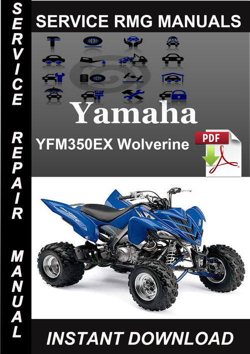 Product picture 2001 Yamaha YFM350EX Wolverine Service Repair Manual Downloa
