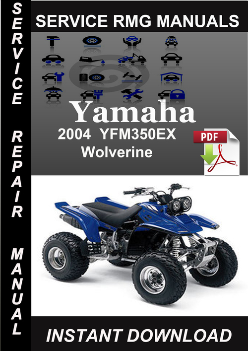 Product picture 2004 Yamaha YFM350EX Wolverine Service Repair Manual Downloa