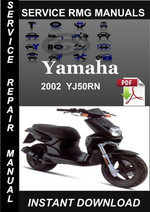 Product picture 2002 Yamaha YJ50RN Service Repair Manual Download