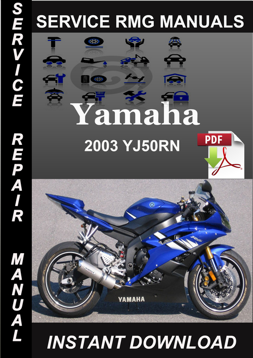 Product picture 2003 Yamaha YJ50RN Service Repair Manual Download