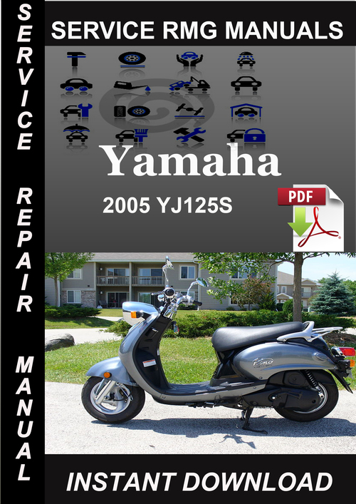 Product picture 2005 Yamaha YJ125S Service Repair Manual Download