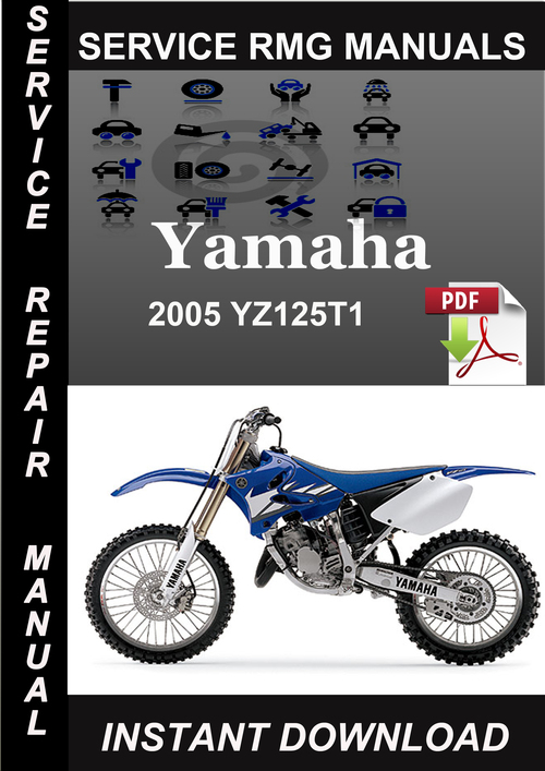 Product picture 2005 Yamaha YZ125T1 Service Repair Manual Download