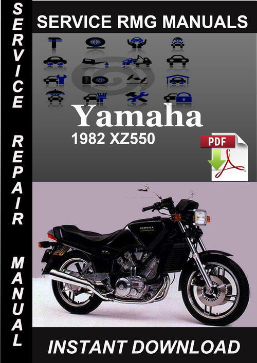 Product picture 1982 Yamaha XZ550 Service Repair Manual Download