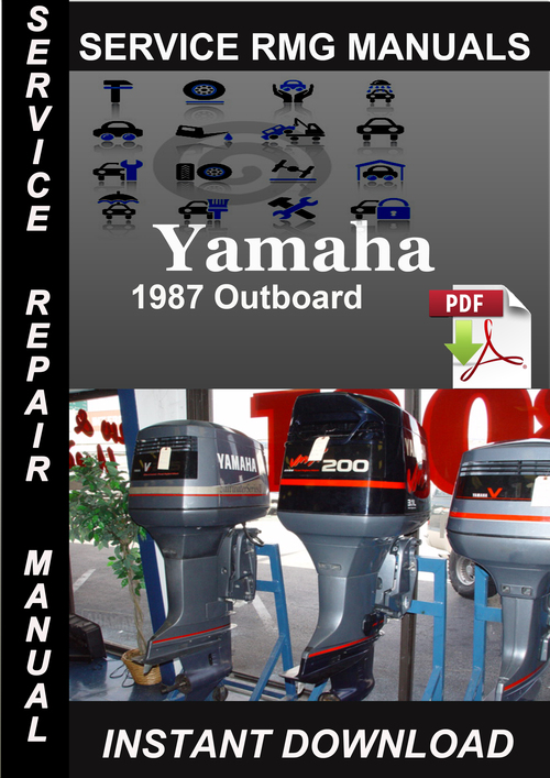 Product picture 1987 Yamaha Outboard Service Repair Manual Download