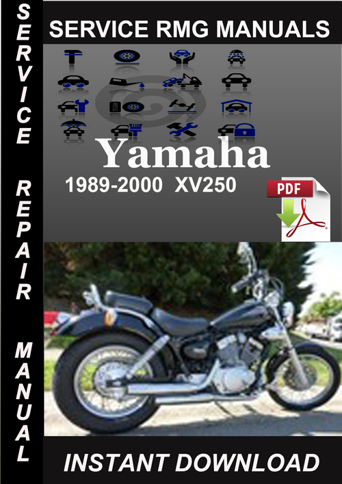 Product picture 1989-2000 Yamaha XV250 Service Repair Manual Download
