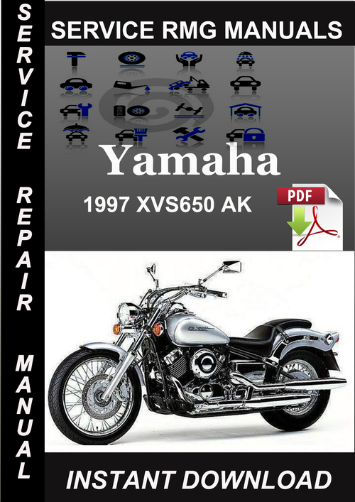 Product picture 1997 Yamaha XVS650 AK Service Repair Manual Download