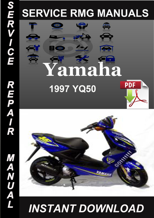 Product picture 1997 Yamaha YQ50 Service Repair Manual Download