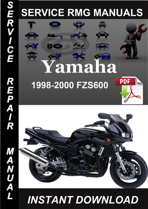 Product picture 1998 1999 2000 Yamaha FZS600 Service Repair Manual is a high