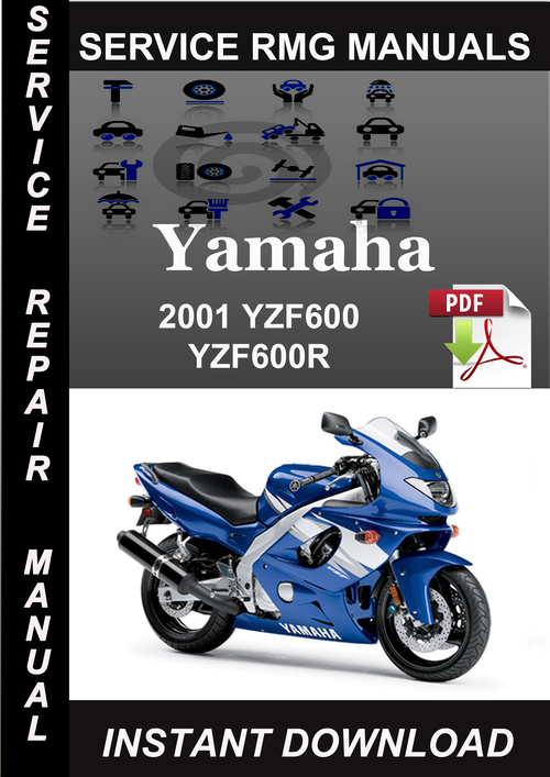Product picture 2001 Yamaha YZF600 YZF600R Service Repair Manual Download
