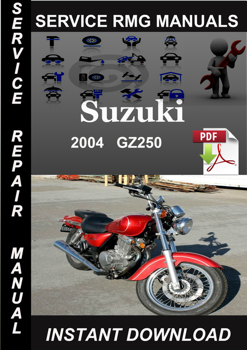Product picture 2004 Suzuki GZ250 Service Repair Manual Download