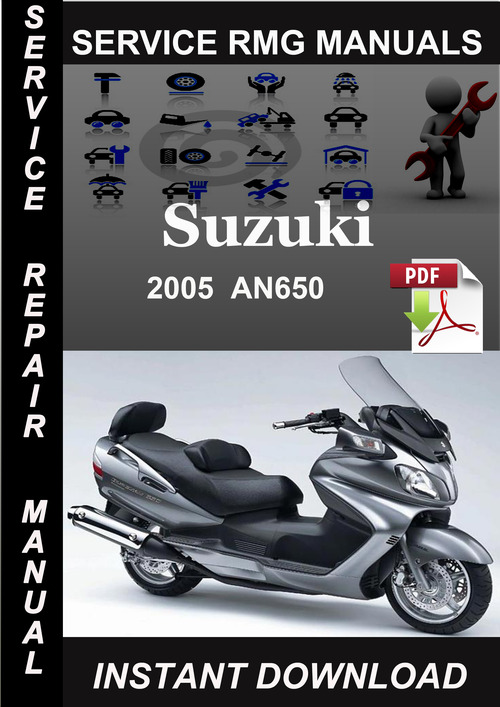 Product picture 2005 Suzuki AN650 Service Repair Manual Download