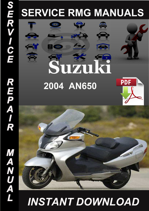 Product picture 2004 Suzuki AN650 Service Repair Manual Download