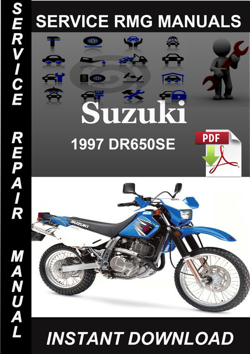 Product picture 1997 Suzuki DR650SE Service Repair Manual Download
