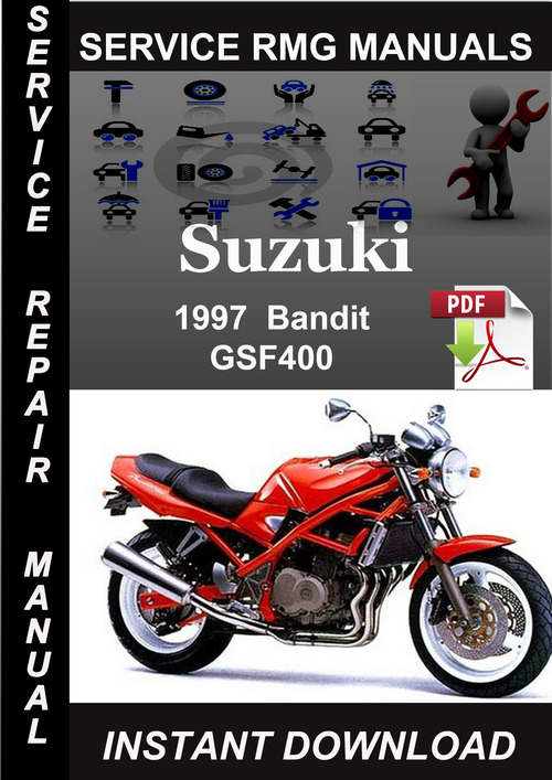 Product picture 1997 Suzuki GSF400 Bandit Service Repair Manual Download