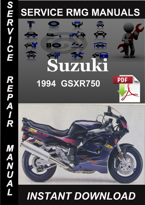 Product picture 1994 Suzuki GSXR750 Service Repair Manual Download