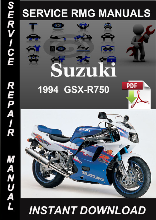 Product picture 1994 Suzuki GSX-R750 Service Repair Manual Download