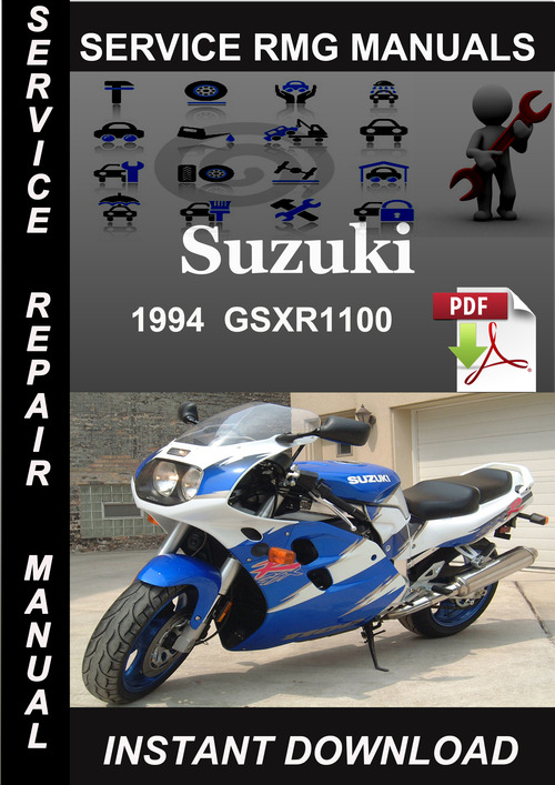 Product picture 1994 Suzuki GSXR1100 Service Repair Manual Download