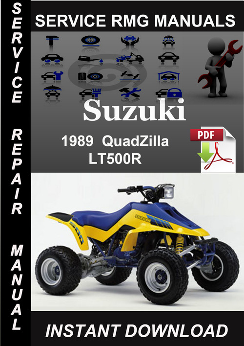 Product picture 1989 Suzuki QuadZilla LT500R Service Repair Manual Download