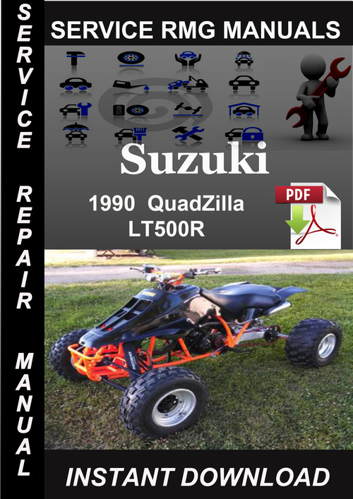 Product picture 1990 Suzuki QuadZilla LT500R Service Repair Manual Download
