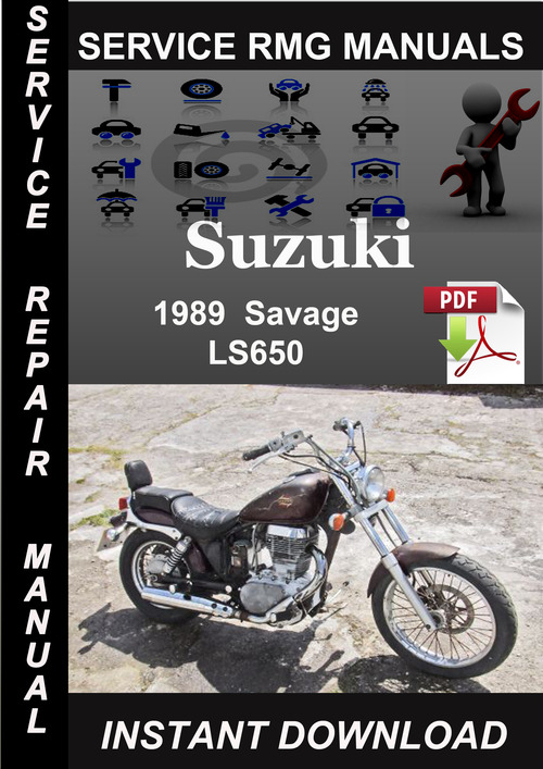 Product picture 1989 Suzuki Savage LS650 Service Repair Manual Download